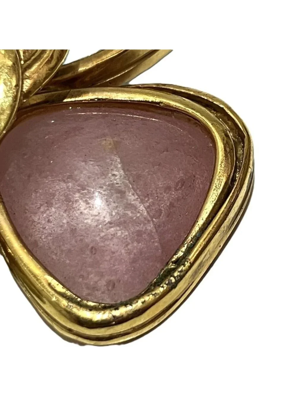 Chanel CC Logo Clover Color Stone 96P Brooch